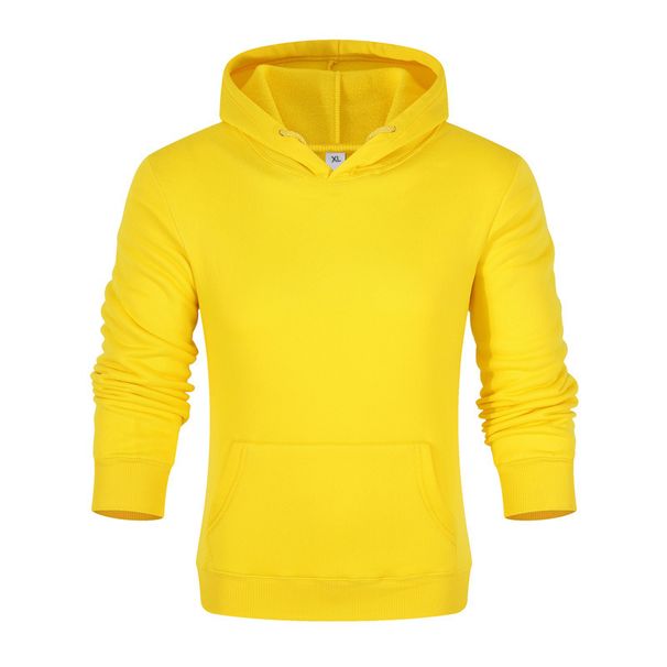 Men's Clothing Hoodies for men and women fleece solid color hoodies men's sweatshirts hooded pullovers sports casual long sleeves 12 colors_viptrois.com