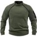 Pure Pure Cross-Border European And American Foreign Trade Stand Collar Sweatshirt Autumn Winter Loose Solid Color Outdoor Warm_viptrois.com