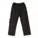Men's Clothing Big Pocket Overalls For Men Trendy Brand Ins Autumn High Street Loose Straight Leg Casual Pants_viptrois.com