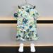 Mother & Kids Boys Short Sleeved Suit Summer New Children's Thin Cool Beach Suit_viptrois.com