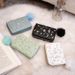 Vintage Style Embroidered Coin Purse With Pompom Charm - Multi-Card Slot Short Wallet, Cute Accordion Handbag For Girls_viptrois.com