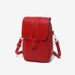 Solid Color Vertical Phone Crossbody Bag - Fashionable Double Zipper Design With Large Capacity Slim & Convenient Outing Bag_viptrois.com