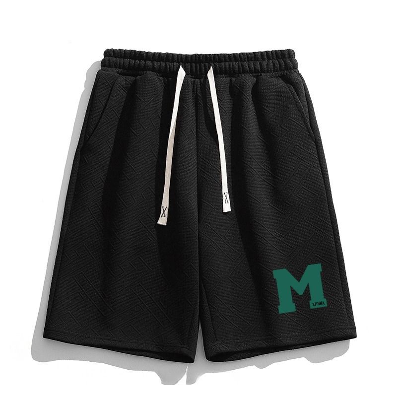 Men's Clothing Simple Sports Shorts For Boys Knee Length Shorts Training Breathable Basketball Shorts_viptrois.com