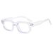 Women's Eyewear Frames Personalized Square Flat Glasses Retro And Versatile High End Anti Blue Light Glasses Niche Comfortable Glasses Frame_viptrois.com