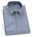 Men's Clothing Spring And Autumn Shirts Long Sleeves Solid Color Business Casual Shirts_viptrois.com