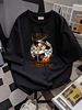 Womens Funny Witchy Goose Book Club Halloween Shirt T-Shirt Fashion Comfortable Print Round Neck Short Sleeve Women Top Graphic Tees Breathable Women Unisex Stylish Designer Clothes Female Versatile Top For Everyday Wear Casual Streetwear Graphic_viptrois.com