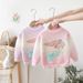 "Mermaid-Themed Velvet Knit Sweater For Girls – Soft Round Neck Winter & Autumn Layering Piece"_viptrois.com