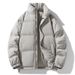 Men's Trendy Cropped Puffer Jacket – 85% White Duck Down (600+ Fill Power, Waterproof, 6 Sizes, Streetwear Style)_viptrois.com
