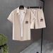 Men's Clothing Casual Vacation Men's Cardigan Two Piece Suit Summer New Shirt Shorts Suit 3d Printing_viptrois.com