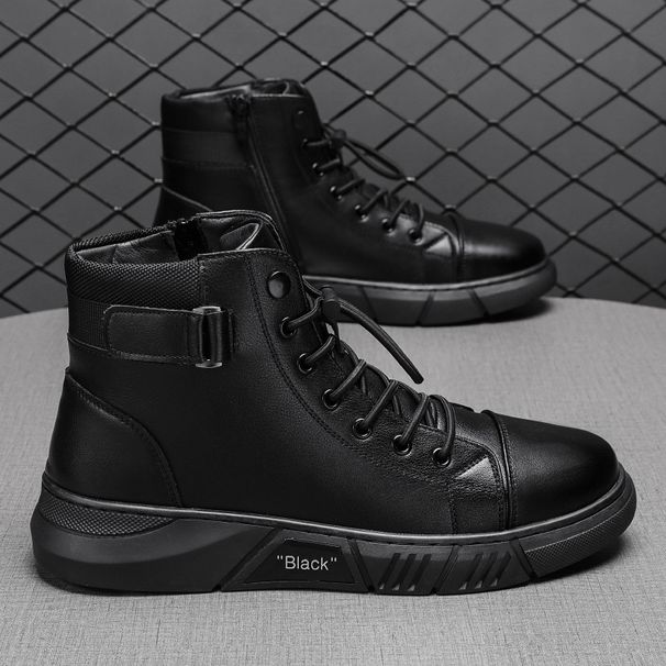 Men's Classic Chelsea Boots Waterproof Slip-On Ankle Boots With Side Zipper Comfortable Casual Shoes For Men_viptrois.com