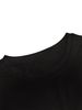 Maglietta Uomo 180g Cotone Puro Collo Rotondo Stampa New York Minimalista, Design Semplice Moderno Comoda Per Outfit Estivi Casual_viptrois.com