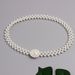 French retro pearl belt women's dress sweater accessories girdle versatile white elegant waist elastic chain_viptrois.com