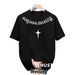 Men's Clothing Summer Mesh Short Sleeved T Shirt Men's Trendy American High Street Half Sleeved T Shirt Top_viptrois.com
