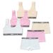 Girls Bra Set Development Period Cotton Solid Color Small Vest Bottoming Underwear Tube Top Wrapped Chest Girl Junior High School Students 14_viptrois.com