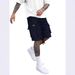 Men's Clothing Men's Cargo Shorts Elastic Waist Loose Cotton Casual Outdoor Lightweight Work Shorts With Multi_viptrois.com