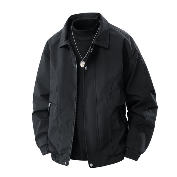 Men's Clothing Men's Jackets Spring American Casual Men's Fashion Brand Workwear Tops New Large Size Clothes Lapel Jackets Men's Fashion_viptrois.com