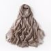 Women's Scarves Spring And Summer New Solid Color Long Scarf Cotton Gold And Silver Silk Scarf Female Monochrome Long Headscarf Shawl VS400_viptrois.com