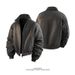 Men's Cleanfit Stand Collar Bomber Jacket - Short Quilted Cotton Coat With Design, Slim Fit, Lightweight & Stylish For Teens & Adults_viptrois.com