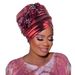 Women's Scarves New Beauty Strip Five Sponge Glue Heavy Flower Baotou Hat Headscarf Hat Ethnic Hat_viptrois.com