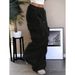 "Women's Casual Cargo Pants – Loose-Fit Straight-Leg Wide Trousers With Flowy Silhouette For Everyday Comfort & Street Style"_viptrois.com
