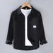 Workwear Shirt Style Jacket Men's Spring And Autumn Casual Shirt Fashionable And Cool Youth Shirt Men_viptrois.com