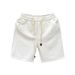 Men's Light luxury big brand style white jacquard shorts men's summer trendy brand five-quarter pants 2023 new men's half pants_viptrois.com