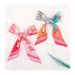 Twill War Horse Small For Women Spring Summer Thin Narrow Ribbon Tie Band Hair Wrap Decoration Bowknot Long Scarf_viptrois.com