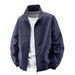 2025 New Spring And Autumn Stand-up Collar Jacket Men's Thin Jacket Men's Casual Spring And Autumn Waterproof Thin Trendy Men's Clothing_viptrois.com