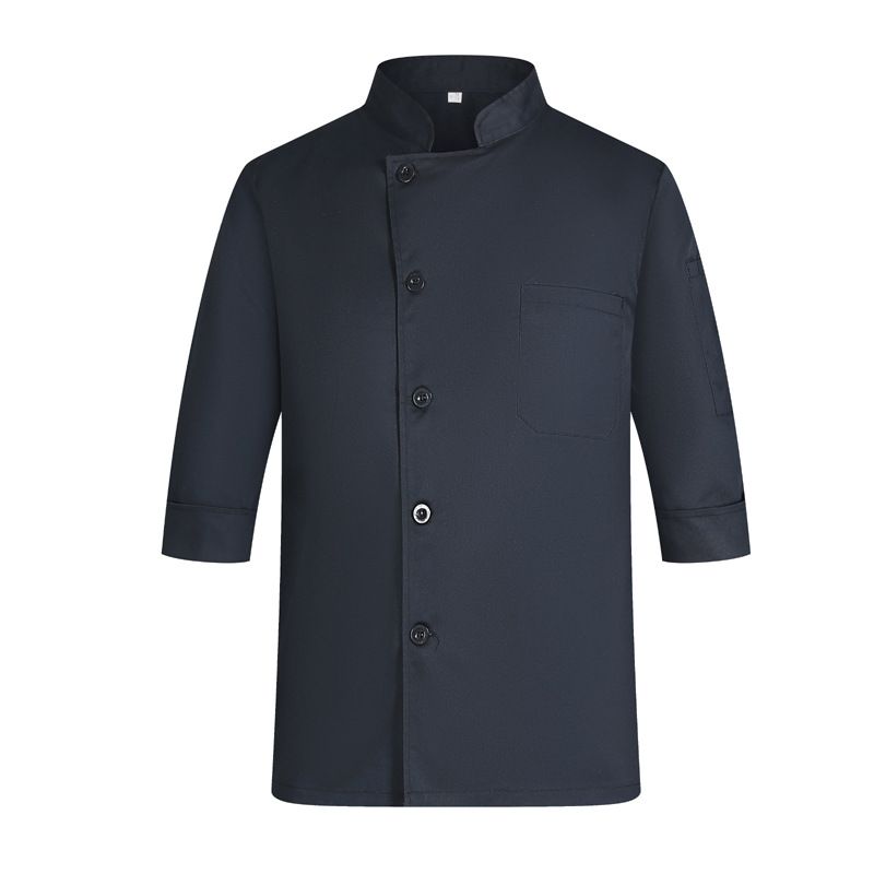 Men's Clothing Chef Work Clothes Women's Short Sleeved Summer Thin Breathable Catering Kitchen Baking Cake Chef Clothes Long Sleeved Anti Fouling Men_viptrois.com