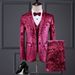 Men's Clothing Three Piece Suit Men's Suit Performance Dress Stage Building Evening Party Suits_viptrois.com