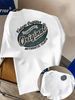 Maglietta Grafica Basic Casual Uomo Realizzata Al 100% Cotone 180g, Comoda Per Outfit Quotidiani Estivi_viptrois.com