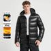 Men's Removable Collar Thickened Dad Bread Clothes, Business Leisure Cold Protection_viptrois.com