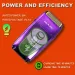 KULILANG R11F Purple Professional Electric Shaver Oil Head Gradient Titanium Plated Knife Net Hair Salon Trimmer_viptrois.com