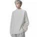 Pure 2024 White Trend Loose Handsome Niche Knitted Autumn Winter New Design Sense Color Style Salt Series Sweater For Men_viptrois.com