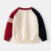 XUANMU Autumn Winter Clothes Boys Sweaters Casual Knit Top Children's Pullover Long Sleeve Cartoon Print Warm Kids Outfits XB048_viptrois.com