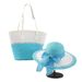 Women's Straw Hats Large Brim Straw Hat Women's Summer Flat Brim Dome Show Face Small Visor All Match Travel Beach Hat Straw Hat_viptrois.com