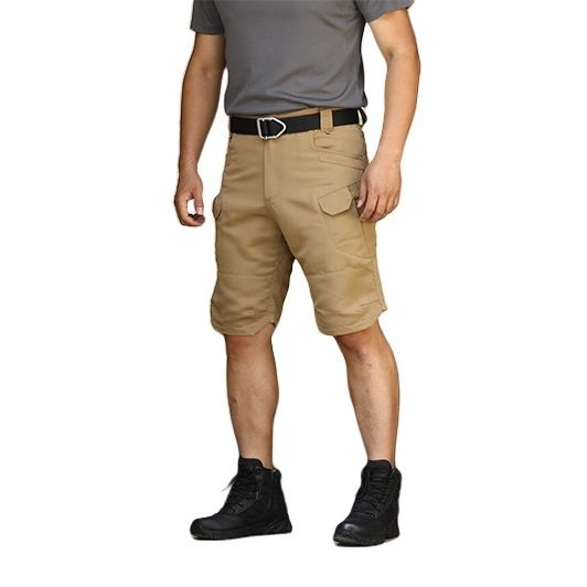 2025 Summer New Waterproof And Wear-resistant Outdoor Tactical Five Point Shorts For Men's Work Pants_viptrois.com