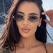 Mode Kleine Polygonale Sonnenbrille Für Frauen Luxusmarke Rmless Braune Raute Sonnenbrille Frau Vintage Metall Sonnenbrillen Brillen_viptrois.com