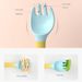 Baby Children Spoon Fork Set Soft Bendable Silicone Scoop Fork Kit Tableware Toddler Training Feeding Cutlery Utensil_viptrois.com