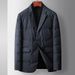 Men's Clothing Men's Silk cotton jacket autumn and winter white duck Silk cotton scarf collar suit style middle aged and young casual light Silk cotton men's jacket_viptrois.com