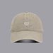 Generisch Women's Baseball Cap With Heart-Shaped Embroidery Pattern Hat Adjustable Cap Outdoor Sports Cap_viptrois.com
