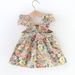 Kids’ Clothing New Contrast Color Flower Sleeveless Lace Vest Children's Dress_viptrois.com