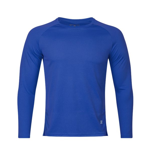 Men's Clothing Sports T Shirt Men's Training Quick Drying Clothes Fitness Clothes Autumn And Winter Thin Loose Casual Running Breathable Long Sleeves_viptrois.com