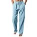 Men's Simple Fashion Solid Color Casual Straight Leg Pants Spring Autumn New Style_viptrois.com