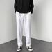 High Street Style Men's Floor Length Trousers Straight Leg Drape Casual Long Leg Loose Fitting Autumn Spring Sports Trousers_viptrois.com