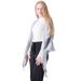 Unisex Large plaid tassel square triangle scarf scarf women's bib shawl_viptrois.com