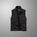 Men's Lightweight Vest – Stand Collar Sleeveless Jacket For Spring & Fall (Khaki, Black, Grey, Navy, Army Green)_viptrois.com