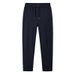 Men's Clothing Summer Thin Casual Pants Breathable Pants With Cuffs Pure Cotton Trousers Cuffs Knitted Pants_viptrois.com
