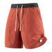 Men's Color Blocked Beach Shorts New Summer Style Thin Nylon Mid Length Casual And Breathable_viptrois.com