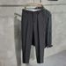 Men's Slim-Fit Stretch Chino Pants - Breathable 9/4 Length Tapered Office Trousers (27-42, Black/Charcoal/Khaki)_viptrois.com